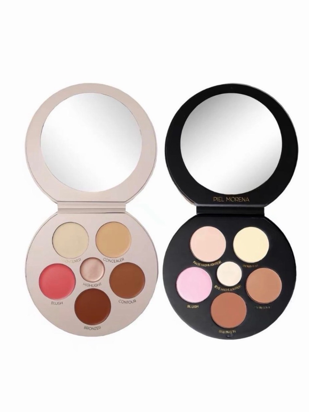Multi-Pan Face Palette — Pink & Beige Tones